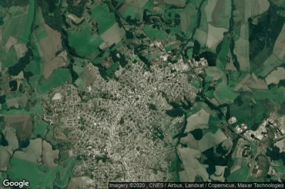 Vue aérienne de Carazinho