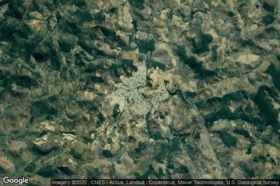 Vue aérienne de Barra de Sao Francisco