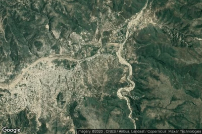 Vue aérienne de Tlapa de Comonfort