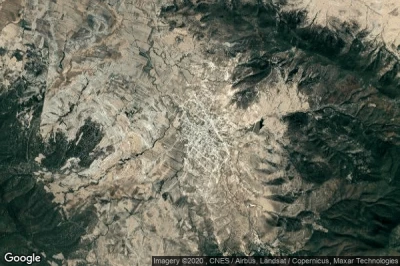 Vue aérienne de Santiago Matatlan