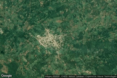 Vue aérienne de Santiago Jamiltepec