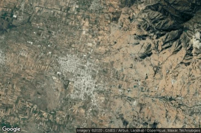 Vue aérienne de Ocotlán de Morelos