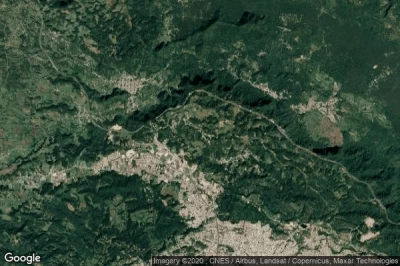 Vue aérienne de Jilotepec