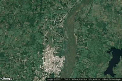 Vue aérienne de Huimanguillo