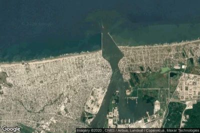 Vue aérienne de Coatzacoalcos