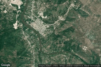 Vue aérienne de Chiapa de Corzo