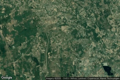 Vue aérienne de Santa Juana