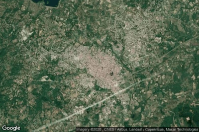 Vue aérienne de Pinar del Rio