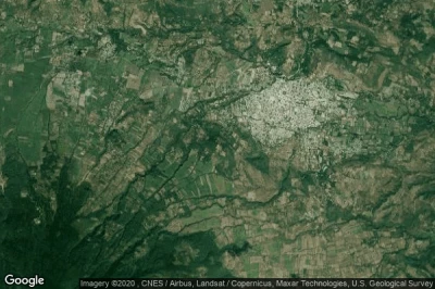 Vue aérienne de San Antonio Tras El Cerro