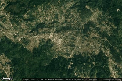 Vue aérienne de Santa Eulalia