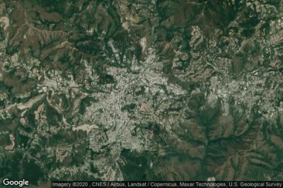 Vue aérienne de Llano de Miquilén