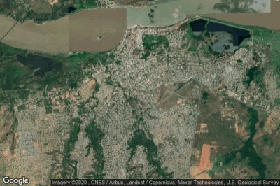Vue aérienne de Ciudad Bolivar