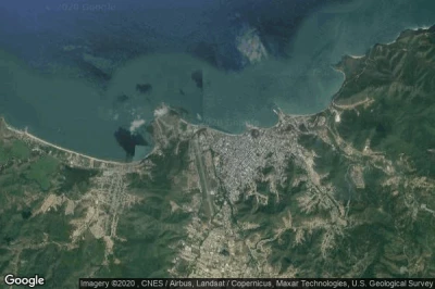 Vue aérienne de Carupano