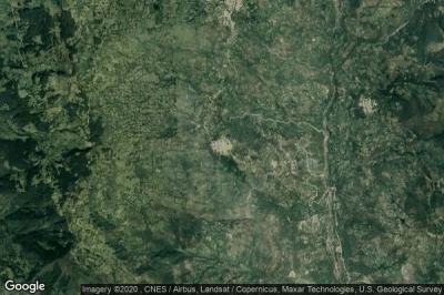Vue aérienne de San Jose de Miranda