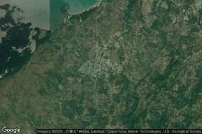 Vue aérienne de San Antero