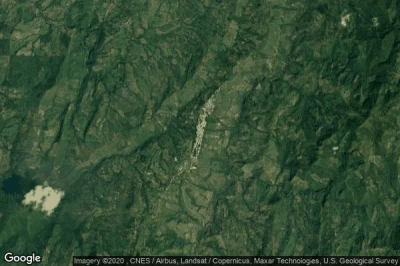 Vue aérienne de Caparrapi