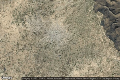 Vue aérienne de Punata