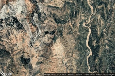 Vue aérienne de Huayllas