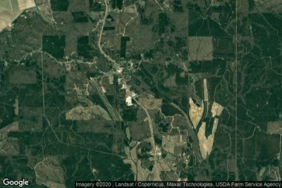Vue aérienne de Calhoun County