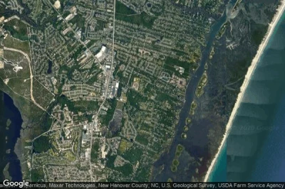 Vue aérienne de Myrtle Grove