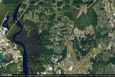 Vue aérienne de Wrightsboro