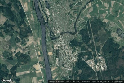 Vue aérienne de Livani