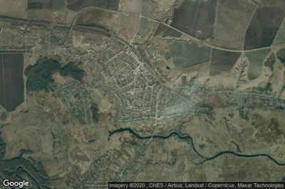 Vue aérienne de Yelan-Koleno