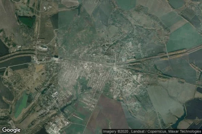 Vue aérienne de Verkhovye