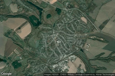 Vue aérienne de Tomarovka