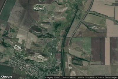 Vue aérienne de Lipovka