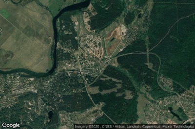 Vue aérienne de Razdory