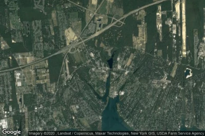 Vue aérienne de Eastport