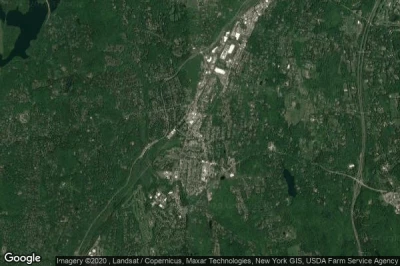 Vue aérienne de Mount Kisco