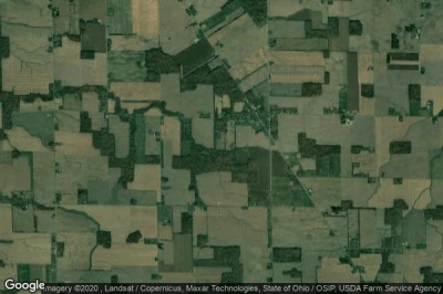 Vue aérienne de Huron County