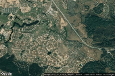 Vue aérienne de Obushkovo