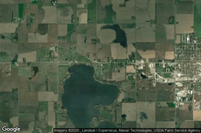 Vue aérienne de Prairie Village