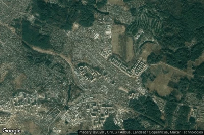 Vue aérienne de Nakhabino