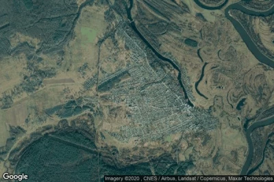 Vue aérienne de Mstera