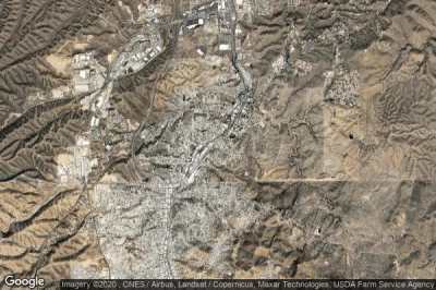 Vue aérienne de Nogales