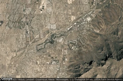 Vue aérienne de Oro Valley