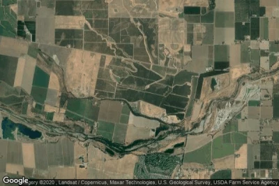 Vue aérienne de Yolo County