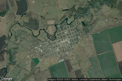 Vue aérienne de Kikvidze