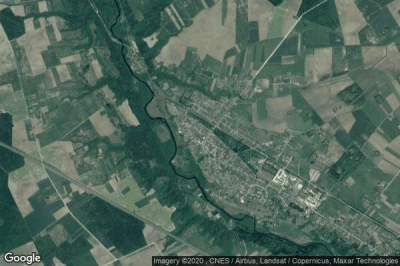 Vue aérienne de Ariogala