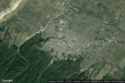 Vue aérienne de Telavi