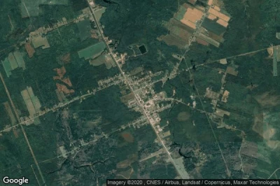 Vue aérienne de Rogersville