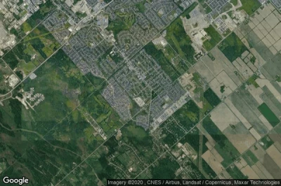 Vue aérienne de Stittsville