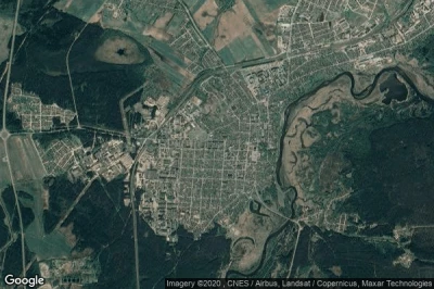 Vue aérienne de Vilyeyka