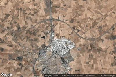 Vue aérienne de Manzanares
