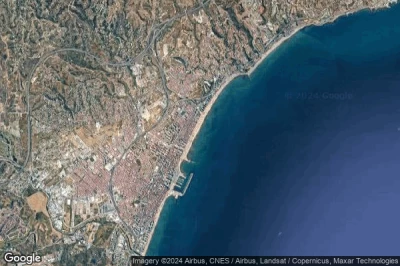 Vue aérienne de Fuengirola