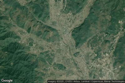 Vue aérienne de Qingshuiqiao